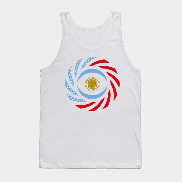 Argentinian American Multinational Patriot Flag Series Tank Top by Village Values